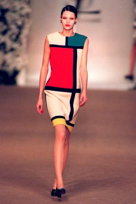 ysl mondrian dress history|yves saint laurent modern dress.